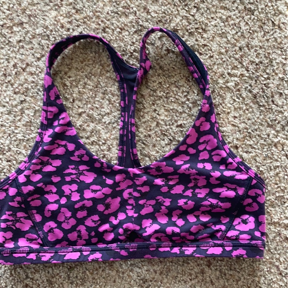 Purple power Y lululemon sports bra